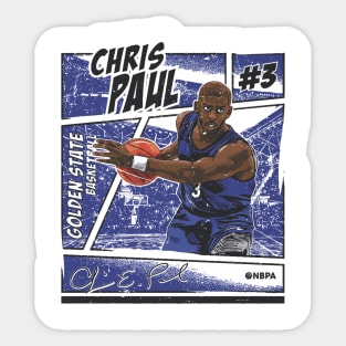 Chris Paul Golden State Comic Sticker